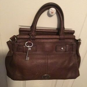 Fossil leather purse